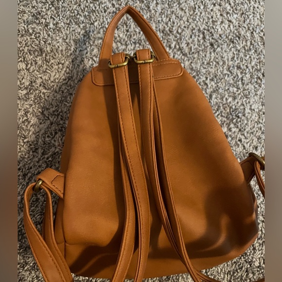 Mini brown backpack - Picture 2 of 2